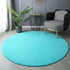 Round Coral Velvet Carpet for Living Room Coffee Table Floor Rug Short Plush Foot Mat for Children's Play